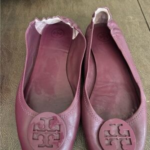 Tory Burch Leather Ballet Flat
